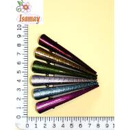 PICO PATO PEQUEÑO ESTAMPADO ONDAS FINAS COLORES OSCUROS