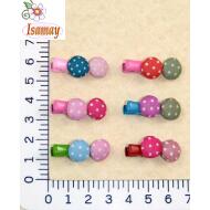 PICO PATO METAL MICRO 2 BOTONES TOPOS