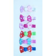 PICO PATO LAZO 3.5CM GROSGRAIN TOPOS