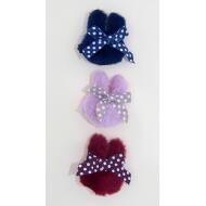 PICO PATO CABEZA CONEJITO PELUCHE CON LACITO TOPOS