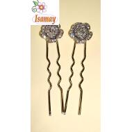 PINCHO MOÑO ROSA STRASS CRISTAL MENUDO