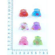 PINZA MICRO ACETATO ESTAMPADO FLORES