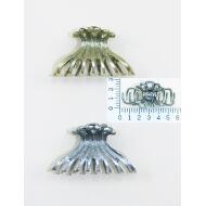 PINZA METAL ORO VIEJO / PLATA VIEJA MEDIANA 7 PUAS