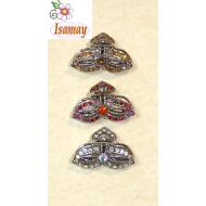 PINZA MEDIANA ALARGADA PIEDRAS METAL