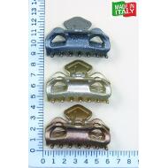 PINZA CLASICA MEDIANA ITALIANA METALIZADA CON PURPURINA