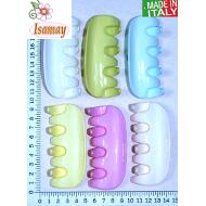 PINZA GRANDE EMPANADILLA PASTEL BRILLO