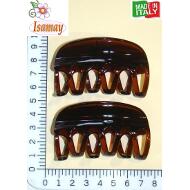 PINZA GRANDE PUAS HUECAS SURTIDO CAREY ITALIANA