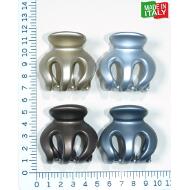PINZA 3CM PULPO ITALIANO 4 COLORES METALIZADOS