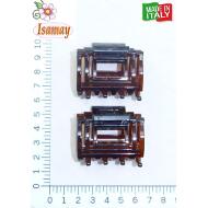 PINZA 3 CUADRADOS HUECOS PEQUEÑOS CAREY
