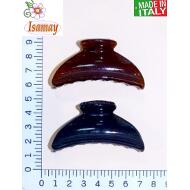 PINZA CURVA TRIANGULAR CAREY Y NEGRO