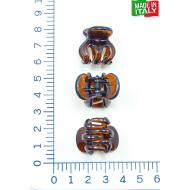 PINZA PULPO MINI CAREY + NEGRO