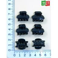 PINZA ITALIANA 4 PUAS MICRO PULSADOR NEGRA