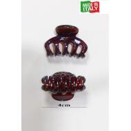 PINZA 4CM CAREY REDONDEADA MEDIANA ITALIANA