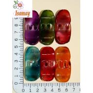 PINZOTO 2 CM COLORES ESTAMPADO JELLY