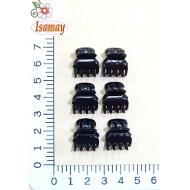 PINZA 1CM 4 PUAS NEGRA