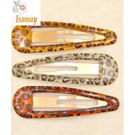 RANA 9CM ESMALTE ANIMAL PRINT