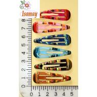 RANA 5CM ESMALTE RAYAS GAMAS DE COLOR