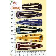 RANA 7CM ESMALTE CUADROS COLORES OSCUROS