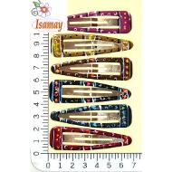 RANA 7CM ESMALTE COLORES OSCUROS TOPOS Y RAYAS