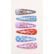 RANA 5CM ESTAMPADO TOPOS Y CORAZONES
