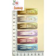 RANA CUADRADA 6CM COLORES METALIZADOS