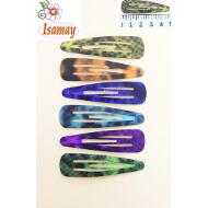 RANA 5CM ESTAMPADO JASPEADO ANIMAL COLORES