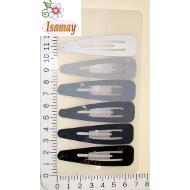 RANA 7CM COLORES GAMA GRISES 