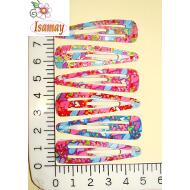 RANA 5CM ESTAMPADO CORAZONES AZULES Y ROSAS
