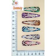 RANA 5CM ESTAMPADO PITON COLORES VERANO
