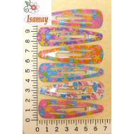RANA 7CM ESTAMPADO CARACOLAS