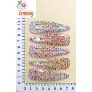 RANA 7CM ESTAMPADO CORAZONES MULTICOLOR