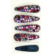 RANA GRANDE COBERTURA STRASS MULTICOLOR