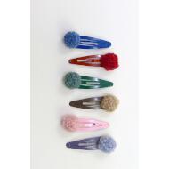 RANA 4CM POMPON LANA DESPEINADA COLORES INVIERNO