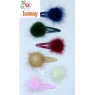 RANA 5CM POMPON COLORES
