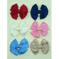 RANA 5CM GROSGRAIN LAZO DOBLE COLORES LISOS