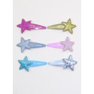 RANA 4CM ESTRELLA PEQUEÑO MODELO PURPURINA 6 COLORES