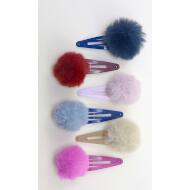 RANA 5CM POMPON PELUCHE COLORES INVIERNO