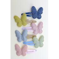 RANA 5CM MARIPOSA LUREX COLORES INVIERNO